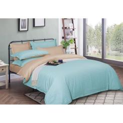 Пододеяльник MirSon Satin Stripe 30-0013 + 30-0004 Rovena 220х240 см Фото