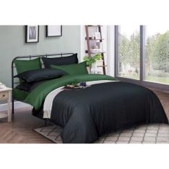 Пододеяльник MirSon Satin Stripe 30-0021 + 30-0017 Serikan 220х240 см Фото