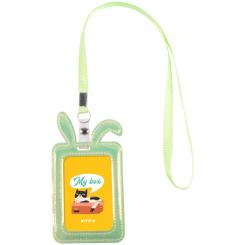 Бейдж Kite Bunny, с голографическим эффектом, зеленый Фото