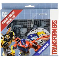 Подкладка настольная Kite силиконовая раскраска Transformers, 30х40см Фото 1