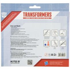 Подкладка настольная Kite силиконовая раскраска Transformers, 30х40см Фото 2