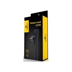 Кабель питания Cablexpert C13 1.5m 90° corner Фото 2