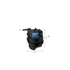 Фильтр топливный UFI 24.343.00 Фото