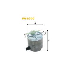 Фильтр топливный Wixfiltron WF8390 Фото