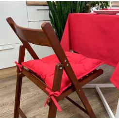 Подушка на стул Прованс Красная 40х40 Фото 2