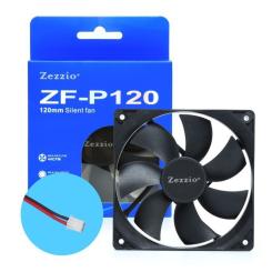 Кулер для корпуса Zezzio ZF-P120 2pin Фото 4
