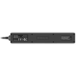 Сетевой фильтр питания REAL-EL RS-6 Protect M 3m, black Фото 6