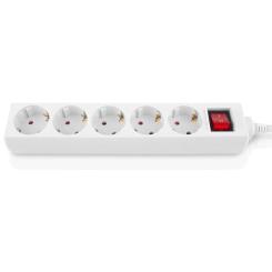 Сетевой фильтр питания REAL-EL RS-Protect M 5m, white Фото