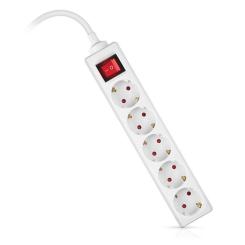 Сетевой фильтр питания REAL-EL RS-Protect M 5m, white Фото 2