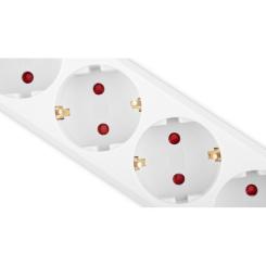 Сетевой фильтр питания REAL-EL RS-Protect M 5m, white Фото 5