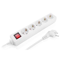 Сетевой фильтр питания REAL-EL RS-Protect M 5m, white Фото 7