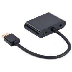 Переходник Cablexpert HDMI to HDMI/VGA+audio 3.5mm Фото 1