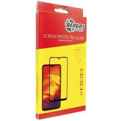 Стекло защитное Dengos Full Glue Poco C40 black frame Фото