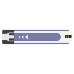 Тест-полоски для глюкометра Gamma DM 25 шт. Фото 1