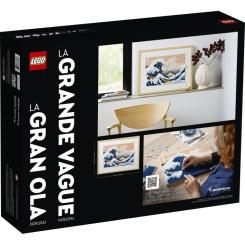 Конструктор LEGO ART Хокусай, «Большая волна» 1810 деталей Фото 3