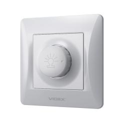 Светорегулятор Videx BINERA 600Вт сереб Фото 1