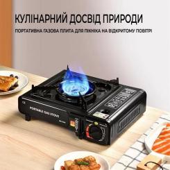 Портативная газовая плитка Happy Home BDZ-155-A Single Фото 6