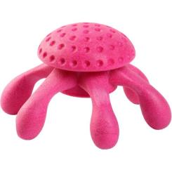 Игрушка для собак Kiwi Walker Осьминог 13 см розовая Фото