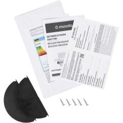 Вытяжка кухонная Minola HTLS 6734 BL 1100 LED GLASS Фото 9