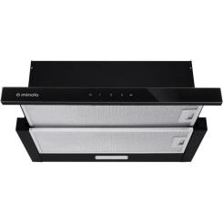 Вытяжка кухонная Minola HTLS 6734 BL 1100 LED GLASS Фото