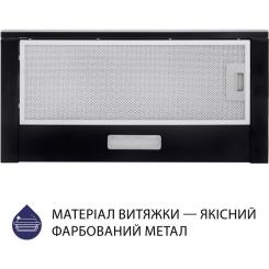 Вытяжка кухонная Minola HTLS 6734 BL 1100 LED GLASS Фото 1