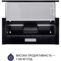 Вытяжка кухонная Minola HTLS 6734 BL 1100 LED GLASS Фото 3