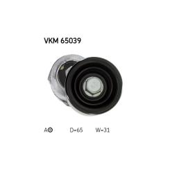 Натяжитель ремня с роликом SKF VKM 65039 Фото 1