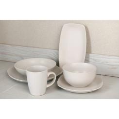 Тарелка Ardesto Molize Dessert Quadrate 20х20 см White Фото 1