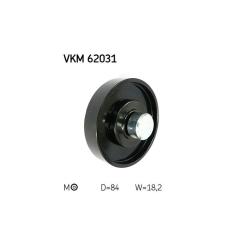 Ролик натяжителя ремня SKF VKM 62031 Фото 1