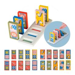 Развивающая игрушка Taf Toys Савана – Моє перше доміно Фото 1