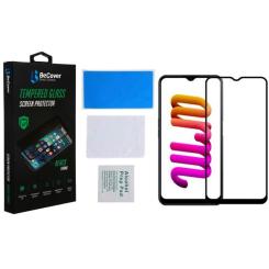 Стекло защитное BeCover Realme C30/C30s/C33 Black Фото 2