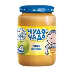 Детское пюре Чудо-Чадо яблоко без сахара 170 г Фото