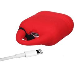 Чехол для наушников Kindon i-Smile для Apple AirPods IPH1430 Red Фото 2