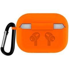 Чехол для наушников BeCover Silicon Protection для Apple AirPods Pro Orange Фото 1