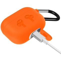 Чехол для наушников BeCover Silicon Protection для Apple AirPods Pro Orange Фото 2