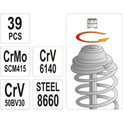 Набор торцевых головок Yato YT-0628 Фото 2