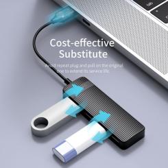 Концентратор Orico USB 2.0 4 ports (FL02-WH-BP) Фото 1