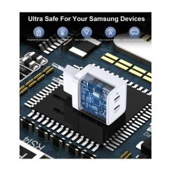Зарядное устройство Choetech 2xUSB-C 40W PD/QC/PPS Фото 4