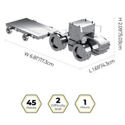 Конструктор Metal Time коллекционная модель Tractor Slobozhanets Фото 1