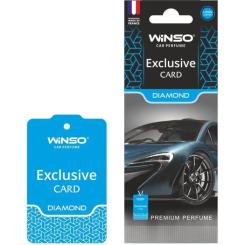 Ароматизатор для автомобиля WINSO Card Exclusive Diamond Фото 1