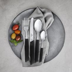 Кухонный нож Victorinox Swiss Modern TomatoSausage 11см Black Фото 3