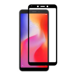 Стекло защитное PowerPlant Full screen Xiaomi Redmi 6, Black Фото