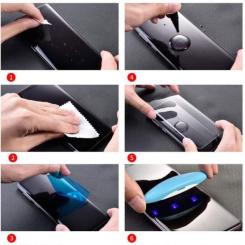 Стекло защитное PowerPlant Huawei Mate 20 liquid glue + UF-lamp Фото 1