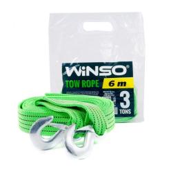 Трос буксировочный WINSO 3т, 6м Фото 1