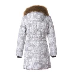 Пальто детское Huppa YACARANDA 12030030 белый с принтом 110 Фото 1