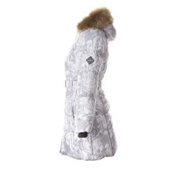 Пальто детское Huppa YACARANDA 12030030 белый с принтом 110 Фото 2