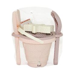 Игрушка для песка Tigres Вежа 6 елементів мокко Фото 1