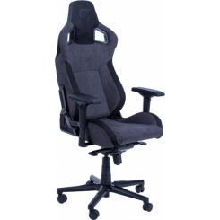 Кресло игровое GT Racer X-8005 Dark Grey/Black Suede Фото
