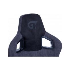 Кресло игровое GT Racer X-8005 Dark Grey/Black Suede Фото 3