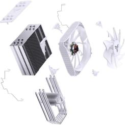 Кулер для процессора JONSBO PISA A5 White Фото 6